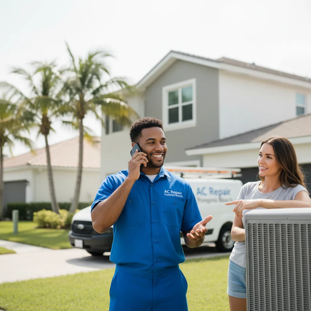 AC Repair Pompano Beach customer support in Ridgeville